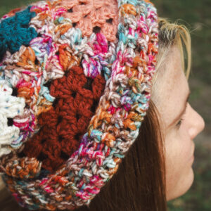 Cozy Fall Granny Square Beanie
