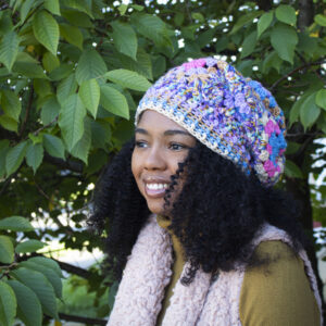Candy Sprinkles Slouch Beanie